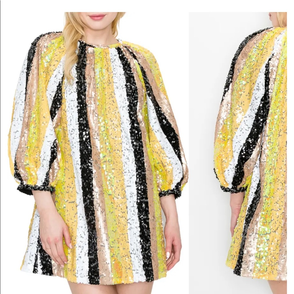 ✨ Melloday sequin stripe party dress! ✨